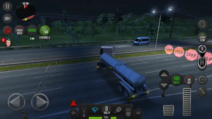 Truck Simulator 2018 android App screenshot 1